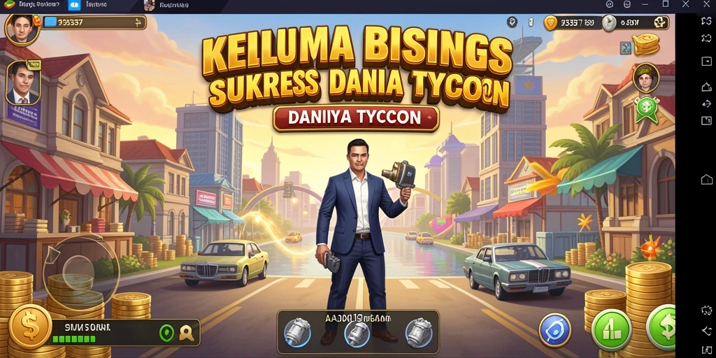 Gameplay seru dan menantang dari 93337 sebagai Tycoon.
