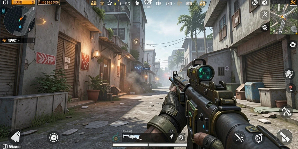 Screenshot dari gameplay 99RP yang intens dan menakjubkan.