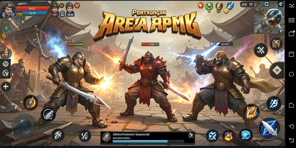 Menampilkan gameplay Fighting yang seru dan menantang.