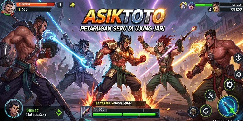 Tangkapan layar gameplay menarik dengan aksi pertarungan dinamis.