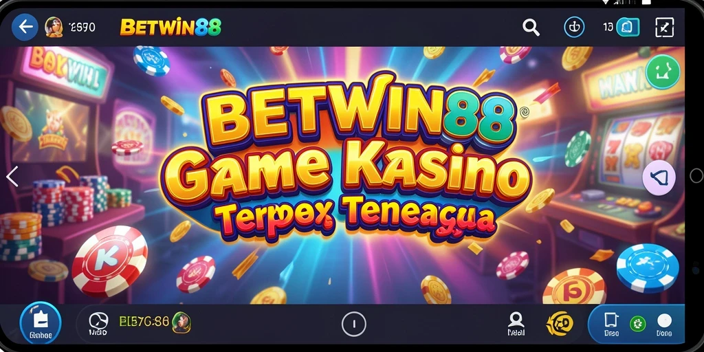 Tampilan menarik dari BETWIN88 saat bermain kasino online.