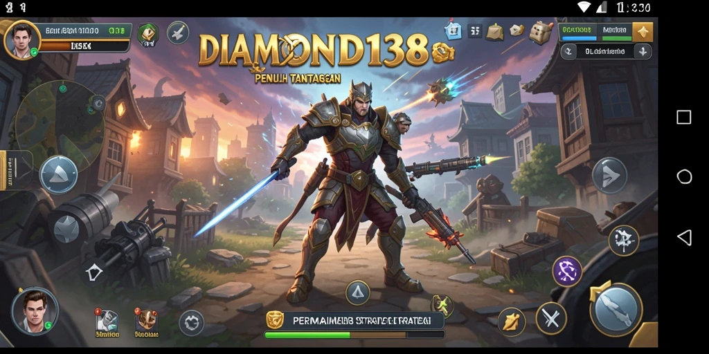 Tampilan gameplay mendebarkan dari DIAMOND138 dengan strategi intens.