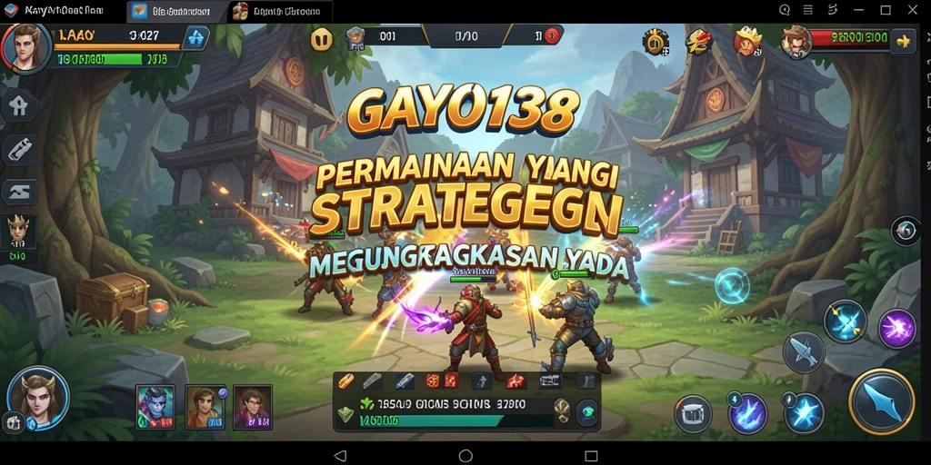 Screenshot gameplay GAYO138 yang menunjukkan aksi strategi yang mendebarkan.