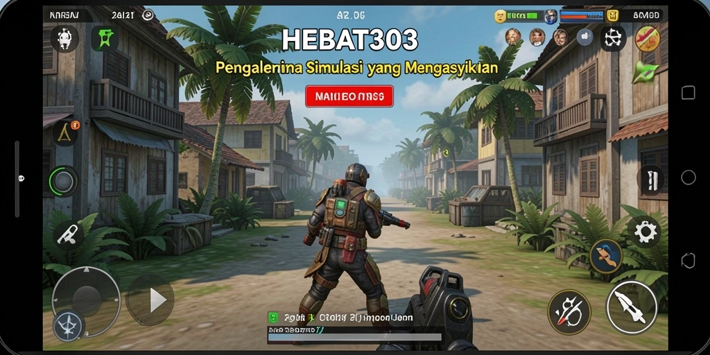 Tangkapan layar HEBAT303 menunjukkan gameplay simulasi yang menarik dan interaktif.