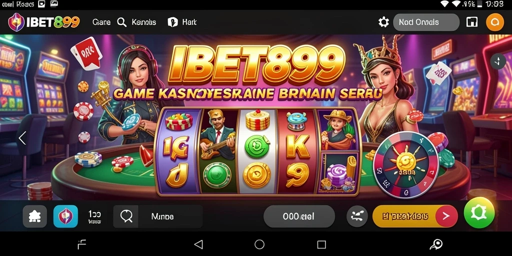 Tampilan utama IBET899 dengan aksi permainan Kasino yang mendebarkan.