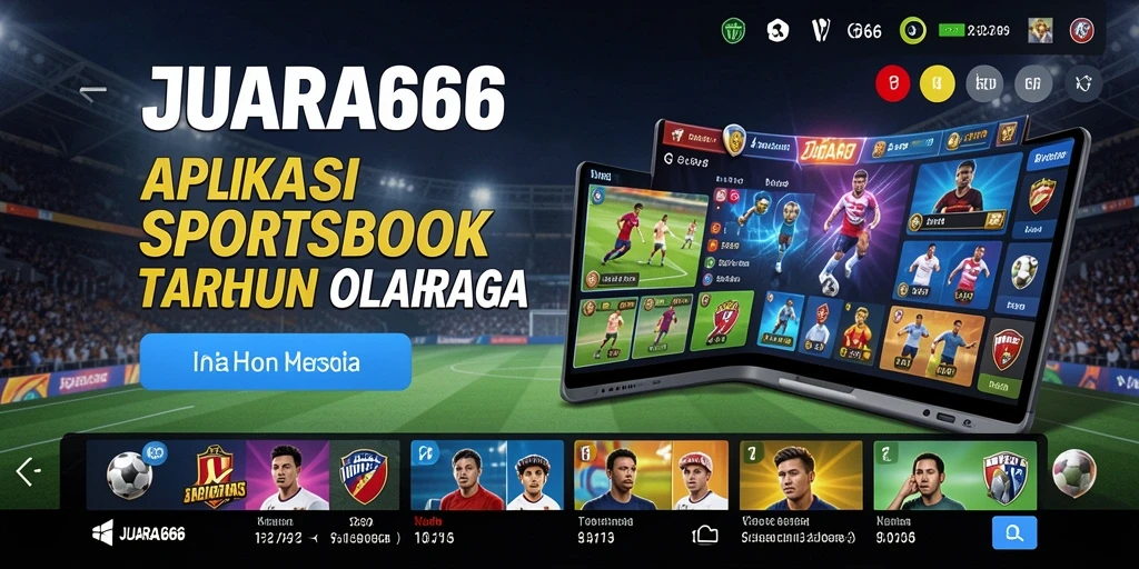 Tampilan screenshot JUARA666 yang menampilkan taruhan olahraga yang dinamis.