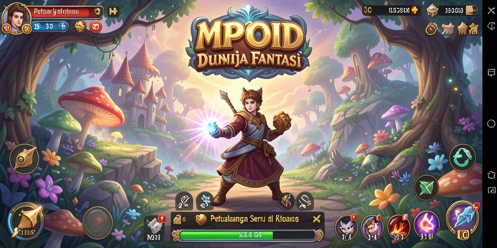 Tangkapan layar MPOID menampilkan gameplay petualangan yang seru dan menarik.
