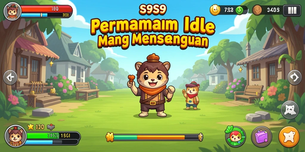 Tampilan permainan S9S9 yang cerah dan menarik.