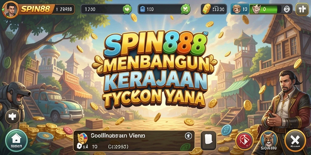 Tampilan gameplay SPIN88 yang menarik dan penuh warna.